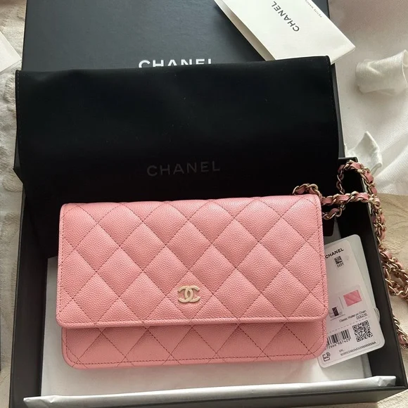 Chanel Wallet on Chain Pink - Picture 3 of 17